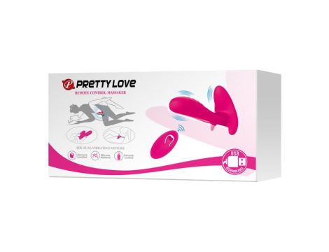 PRETTY LOVE -REMOTE CONTROL MASSAGER, 12 vibration functions Wireless remote control - 10