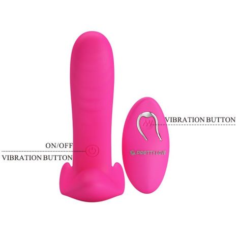 PRETTY LOVE -REMOTE CONTROL MASSAGER, 12 vibration functions Wireless remote control - 8