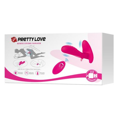 PRETTY LOVE -REMOTE CONTROL MASSAGER, 12 vibration functions Wireless remote control - 10