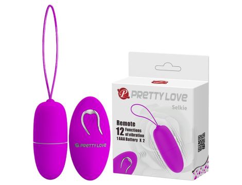 PRETTY LOVE -SELKIE, 12 vibration functions Wireless remote control