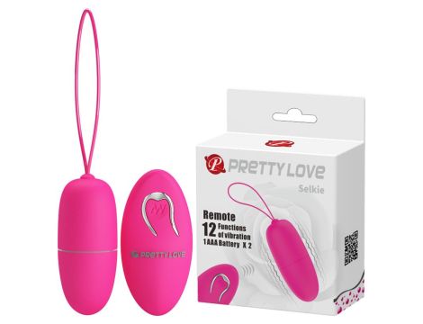 PRETTY LOVE -SELKIE, 12 vibration functions Wireless remote control