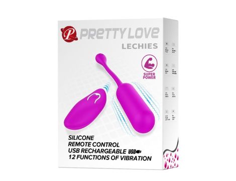 PRETTY LOVE -LECHIES, 12 vibration functions Wireless remote control - 3