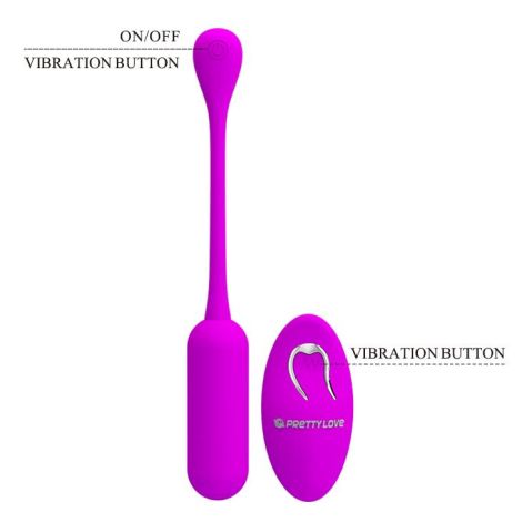 PRETTY LOVE -LECHIES, 12 vibration functions Wireless remote control - 7