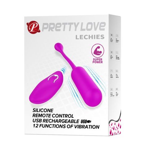 PRETTY LOVE -LECHIES, 12 vibration functions Wireless remote control - 9