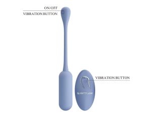 PRETTY LOVE - LECHIES  Dream chaser 5, Blue, Wireless remote control 12 vibration functions Memory function - image 2