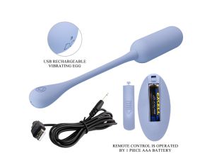 PRETTY LOVE - LECHIES  Dream chaser 5, Blue, Wireless remote control 12 vibration functions Memory function - image 2