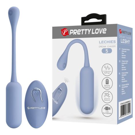 PRETTY LOVE - LECHIES  Dream chaser 5, Blue, Wireless remote control 12 vibration functions Memory function - 10