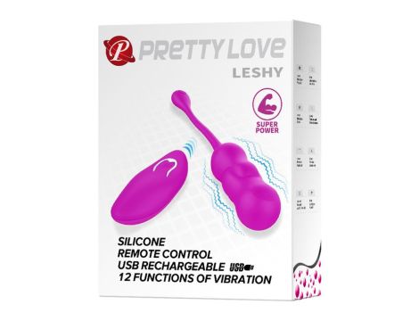 PRETTY LOVE -LESHY, 12 vibration functions Wireless remote control - 6