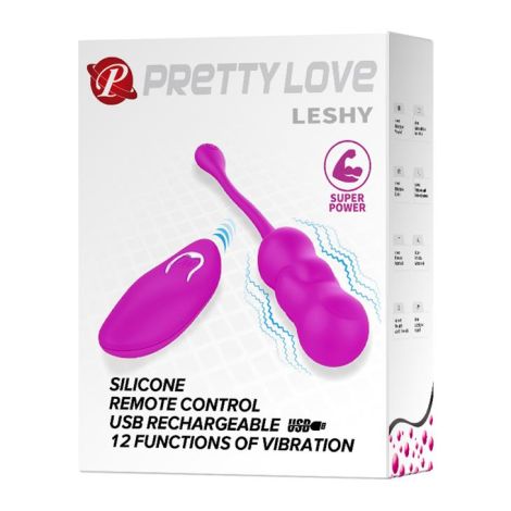 PRETTY LOVE -LESHY, 12 vibration functions Wireless remote control - 9