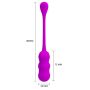 PRETTY LOVE -LESHY, 12 vibration functions Wireless remote control - 5