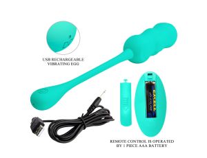 PRETTY LOVE - LESHY Dream Chaser 4, Green, 12 vibration functions Wireless remote control - image 2