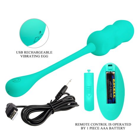 PRETTY LOVE - LESHY Dream Chaser 4, Green, 12 vibration functions Wireless remote control - 9