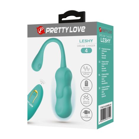 PRETTY LOVE - LESHY Dream Chaser 4, Green, 12 vibration functions Wireless remote control - 10