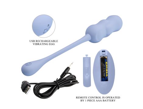 PRETTY LOVE - LESHY Dream Chaser 4, Blue, 12 vibration functions Wireless remote control - 3