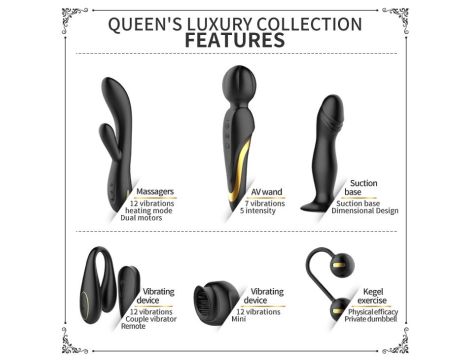 PRETTY LOVE - QUEEN'S LUXURY COLLECTON Classic Set - 4