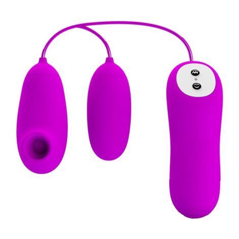 PRETTY LOVE - VIBRO-BULLETS, 12+12 stimulation functions - 2