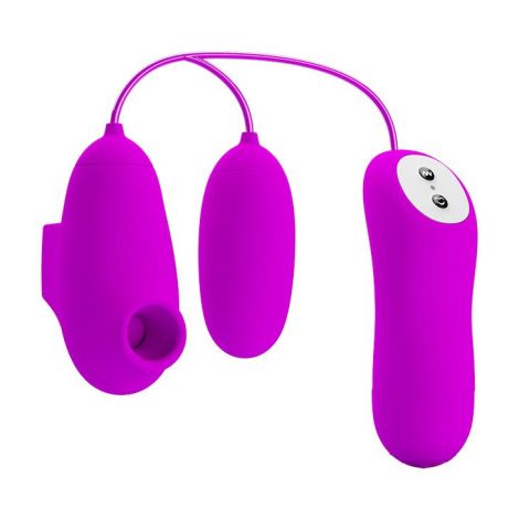 PRETTY LOVE - VIBRO-BULLETS, 12+12 stimulation functions - 3