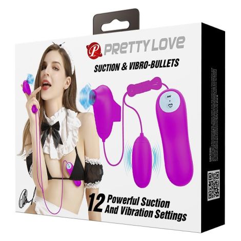 PRETTY LOVE - VIBRO-BULLETS, 12+12 stimulation functions - 10