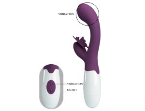 PRETTY LOVE - Butterfly Kiss purple, 30 vibration functions - image 2