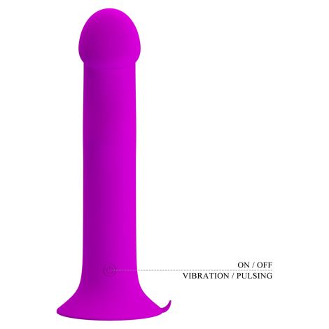 PRETTY LOVE - Murray PURPLE, 12 vibration functions 12 pulse wave settings Suction base - 9