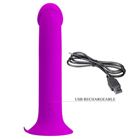 PRETTY LOVE - Murray PURPLE, 12 vibration functions 12 pulse wave settings Suction base - 10