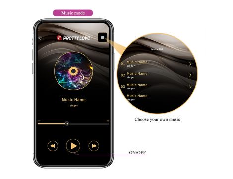 PRETTY LOVE - Baird, 12 vibration functions Mobile APP Long-distance Control - 18