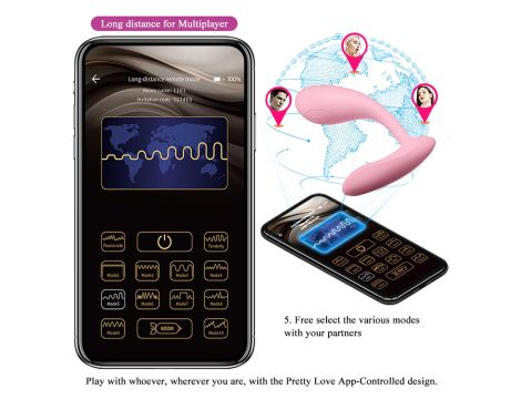 PRETTY LOVE - Baird, 12 vibration functions Mobile APP Long-distance Control - 21