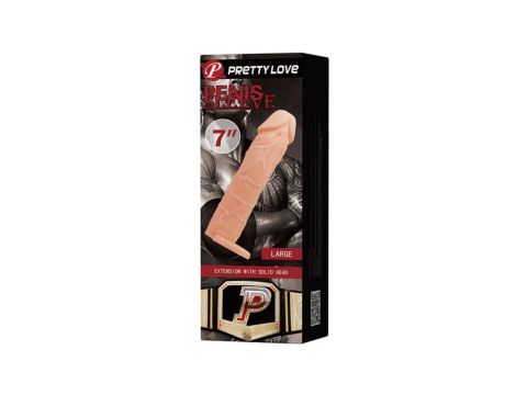 PRETTY LOVE - PENIS SLEEVE 7"" LARGE - 3