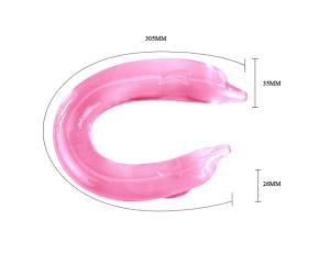 BAILE- DOUBLE DOLPHIN, Bendable pink - image 2