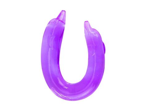 BAILE- DOUBLE DOLPHIN, Bendable purple