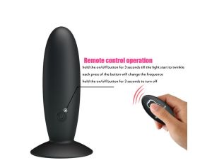 PRETTY LOVE - REMOTE CONTROL VIBRATING PLUG 12 function - image 2