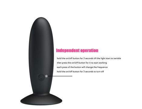 PRETTY LOVE - REMOTE CONTROL VIBRATING PLUG 12 function - 9