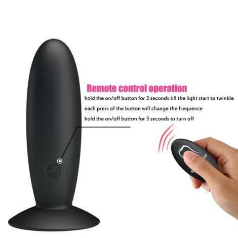 PRETTY LOVE - REMOTE CONTROL VIBRATING PLUG 12 function - 8