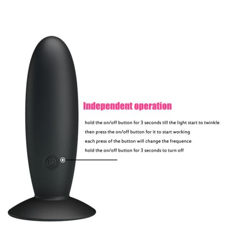 PRETTY LOVE - REMOTE CONTROL VIBRATING PLUG 12 function - 9