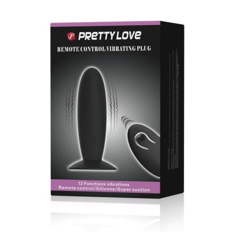 PRETTY LOVE - REMOTE CONTROL VIBRATING PLUG 12 function - 10