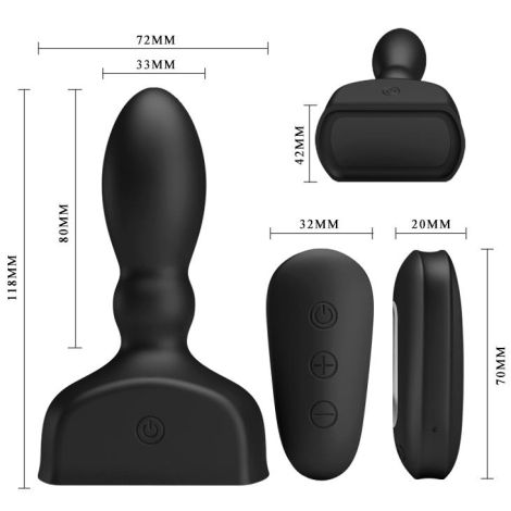 MR PLAY- INFLATABLE ANAL PLUG - 3