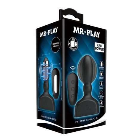 MR PLAY- INFLATABLE ANAL PLUG - 6