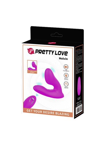 PRETTY LOVE - Melvin, 12 vibration functions Memory function Wireless remote control - 10