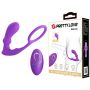 PRETTY LOVE - Warren Purple, Wireless remote control 12 pulse wave settings 12 vibration functions - 2