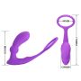 PRETTY LOVE - Warren Purple, Wireless remote control 12 pulse wave settings 12 vibration functions - 5