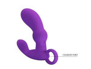 PRETTY LOVE - Cayla purple, 12 vibration functions Memory function - image 2