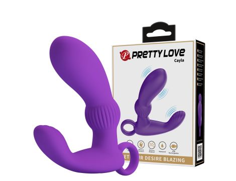 PRETTY LOVE - Cayla purple, 12 vibration functions Memory function