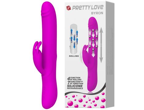 PRETTY LOVE - BYRON, 7 vibration functions, USB rechargeable