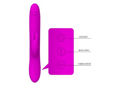 PRETTY LOVE - BYRON, 7 vibration functions, USB rechargeable - 8