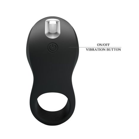 PRETTY LOVE -VIBRATION PENIS SLEEVE II, 7 vibration functions Memory function - 6