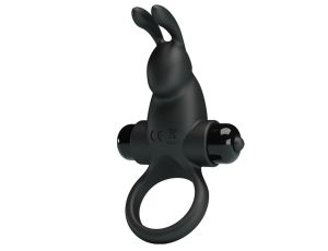 PRETTY LOVE - VIBRANT PENIS RING I Black - image 2