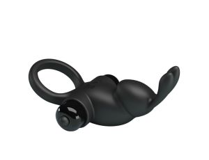 PRETTY LOVE - VIBRANT PENIS RING I Black - image 2