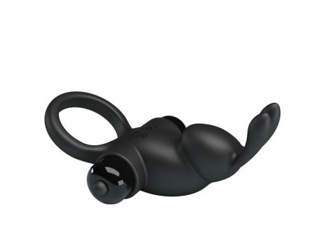 PRETTY LOVE - VIBRANT PENIS RING I Black - 2