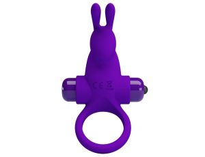 PRETTY LOVE - VIBRANT PENIS RING I Purple - image 2