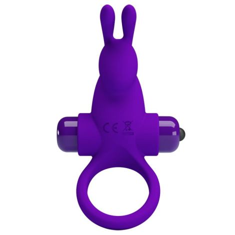 PRETTY LOVE - VIBRANT PENIS RING I Purple - 2